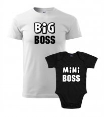 Rodinný set - Pánske tričko a Body - Mini boss