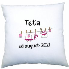 Vankúšik - Teta od... dievčatko