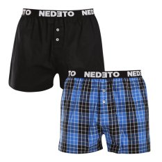 2PACK pánské trenky Nedeto vícebarevné (2NTC007)