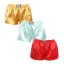 3PACK dámské trenky Styx klasická guma saténové vícebarevné (3L06352) - Velikost: L
