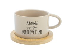 Hrnek makronka - Mateřská je jako film. HOROROVÝ FILM!
