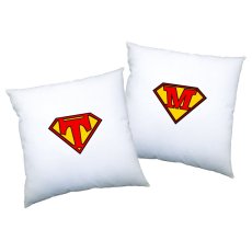 Párové vankúšiky - Supertato a supermama