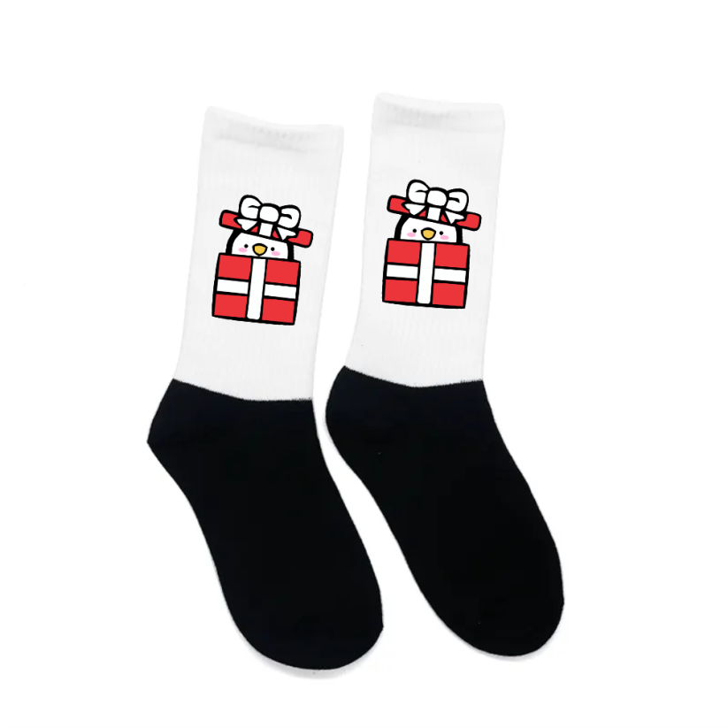 Vianočné ponožky - Tučniak - Darček