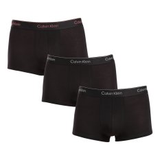 3PACK pánské boxerky Calvin Klein černé (NB4076A-Q6A)