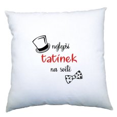 Polštářek - Klobouk - Nejlepší tatínek na světě