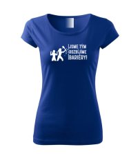 Dámské tričko - Jsme tým. Rozbíjíme bariéry!