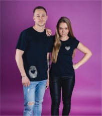 Párové tričká - Odtlačok