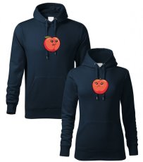 Mikiny pre páry - Broskyňa