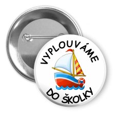Dětská placka - Lodička - Vyplouváme do školky