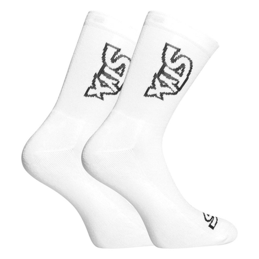 10PACK ponožky Styx vysoké bílé (10HV1061) - Velikost: M