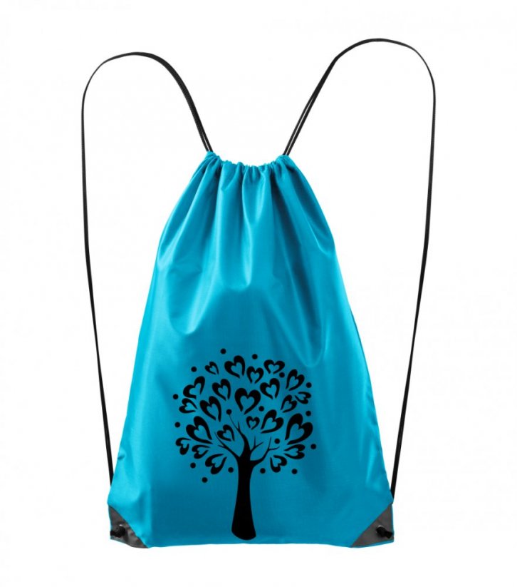 textilní batoh - srdíčkový strom - Povidlo