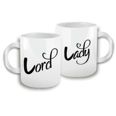 Hrnčeky pre páry - Lord & lady