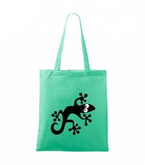 plátěná taška s potiskem - gekon - Povidlo