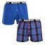 2PACK pánské trenky Nedeto vícebarevné (2NTC011) - Velikost: XXL