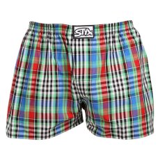 Pánské trenky Styx klasická guma vícebarevné (A1036)