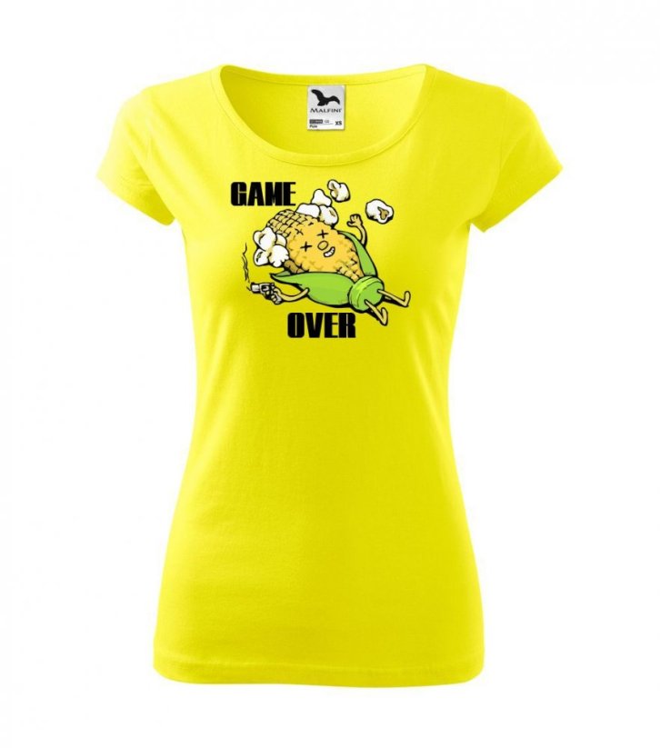 Dámské tričko - Game over