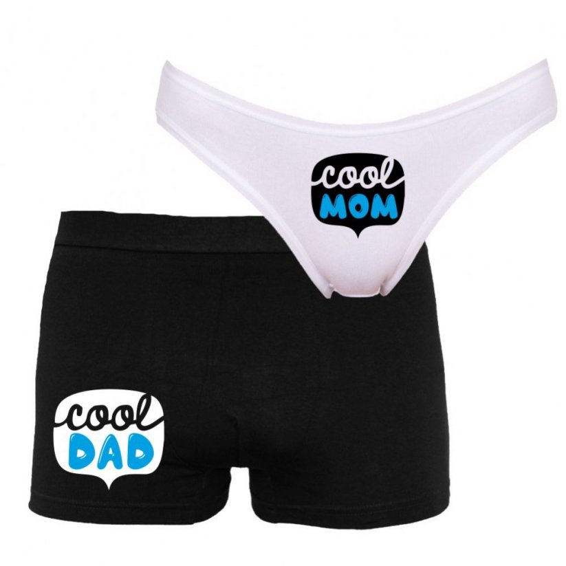 Boxerky a nohavičky - Cool mom cool dad - Chlapček