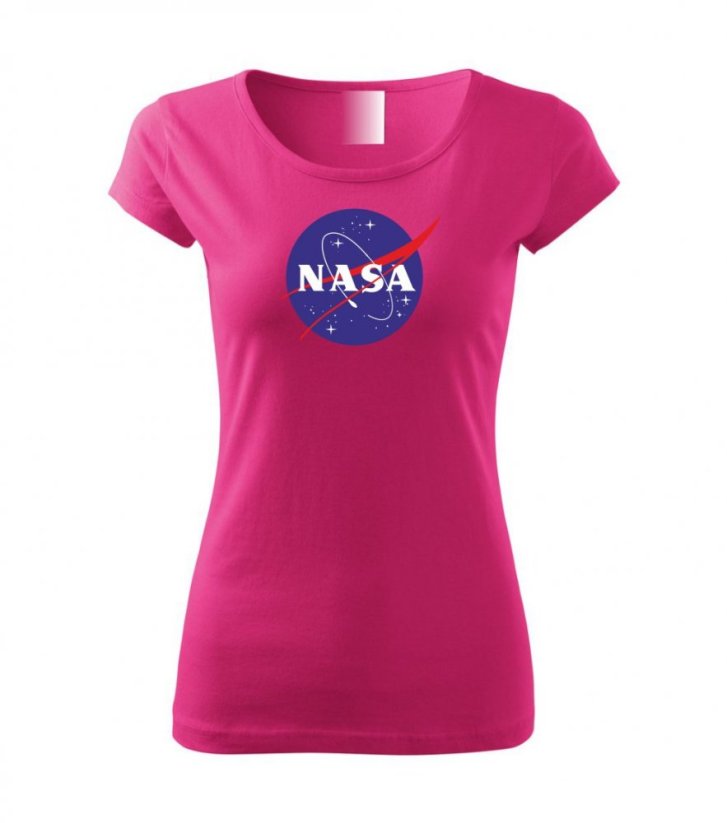 Dámské tričko - NASA - Barva: Purpurová