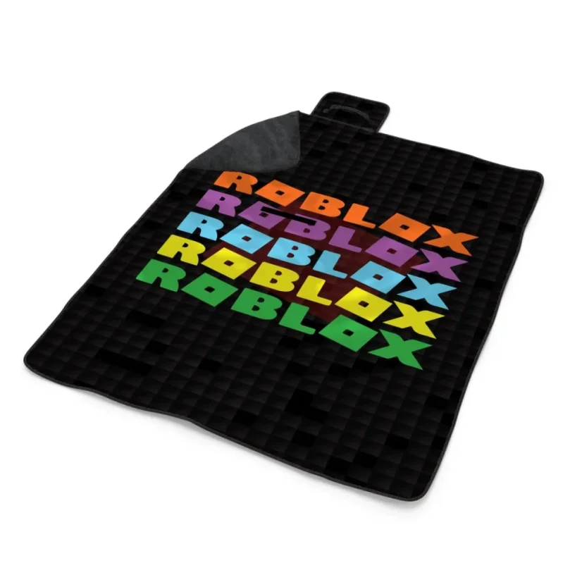 Plážová deka ROBLOX Barevný text: 200x140 cm