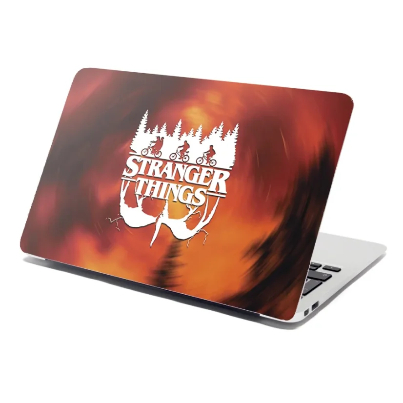 Samolepka na notebook Stranger Things Glow