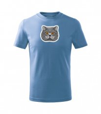 Dětské tričko - Kočka britská modrá