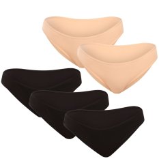 5PACK dámské kalhotky Nedeto vícebarevné (5NK002)