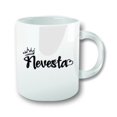 Svadobný hrnček - Korunka - Nevesta
