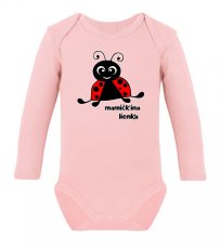 Detské body s dlhým rukávom - Mamičkina lienka