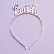 Čelenka Bride - Stříbrná