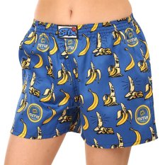 3PACK dámské trenky na spaní Styx vícebarevné (3DTD13199)