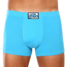 3PACK pánské boxerky Styx klasická guma světle modré (3Q1169)