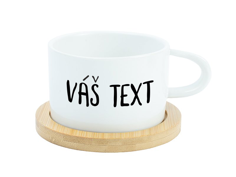 Hrnek makronka s vlastním textem