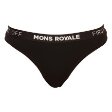 Dámská tanga Mons Royale merino černá (100311-1015-001)