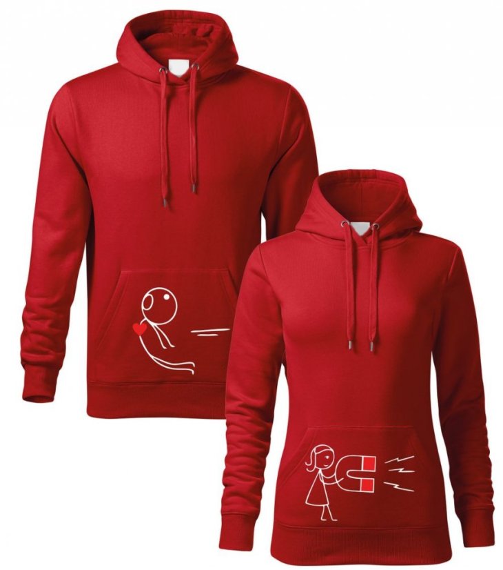 mikiny s potiskem pro páry - magnet - Povidlo