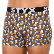 Pánské boxerky Styx long art sportovní guma pivo (U1357)