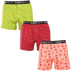 3PACK pánské trenky Lee Cooper vícebarevné (3xPO38811/2)
