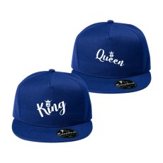 Snapbacky pre páry - Hlavičky - King a Queen