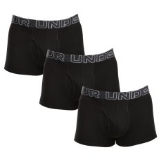 3PACK pánské boxerky Under Armour černé (1383891 001)