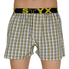 Pánské trenky Styx sportovní guma vícebarevné (B107)