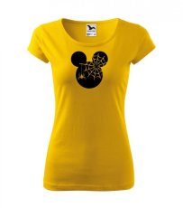 Dámske tričko - MOUSE - Pavučina