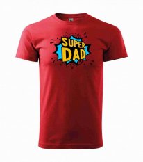 Pánské tričko - Super dad - Povidlo