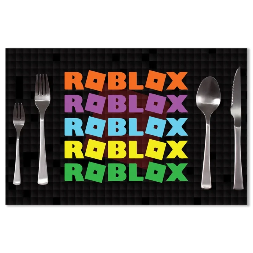 Prostírání ROBLOX Barevný text: 40x30cm