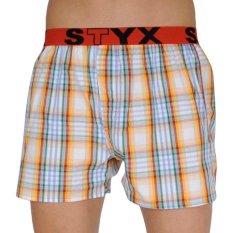 Pánské trenky Styx sportovní guma vícebarevné (B105)