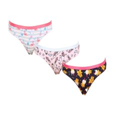 3PACK veselé dámské kalhotky Dedoles (GMFB204625)