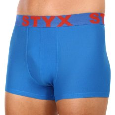 Pánské boxerky Styx sportovní guma modré (G1167)