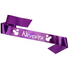 Svadobná šerpa - Mouse - Nevesta