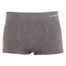 Pánské boxerky Gino bezešvé bambusové šedé (53005)