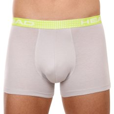 2PACK pánské boxerky HEAD šedé (701221813 002)