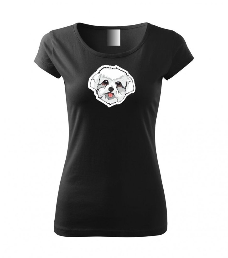 Dámské tričko - Maltézský psík