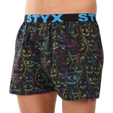 Pánské trenky Styx art sportovní guma masky (B1853)